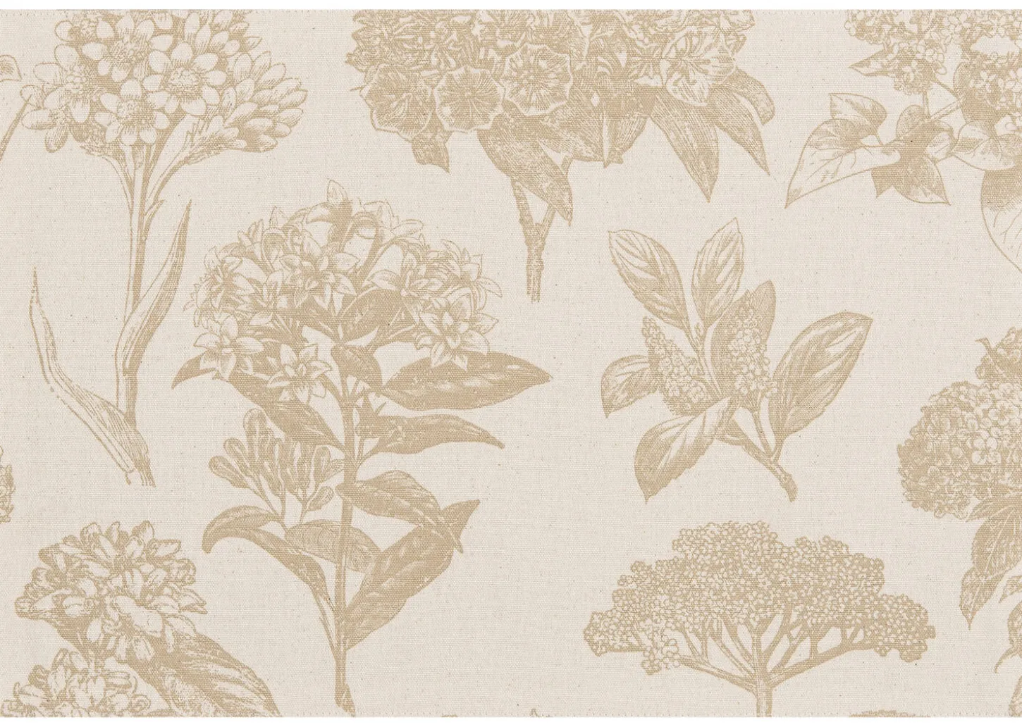 Hydrangea Placemat Natural/Sand