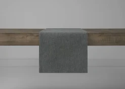 Hydrangea Table Runner Natural/Black