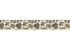 Hydrangea Table Runner Natural/Black