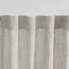 Jeffrey Sheer Curtain Panel 96" Light Grey