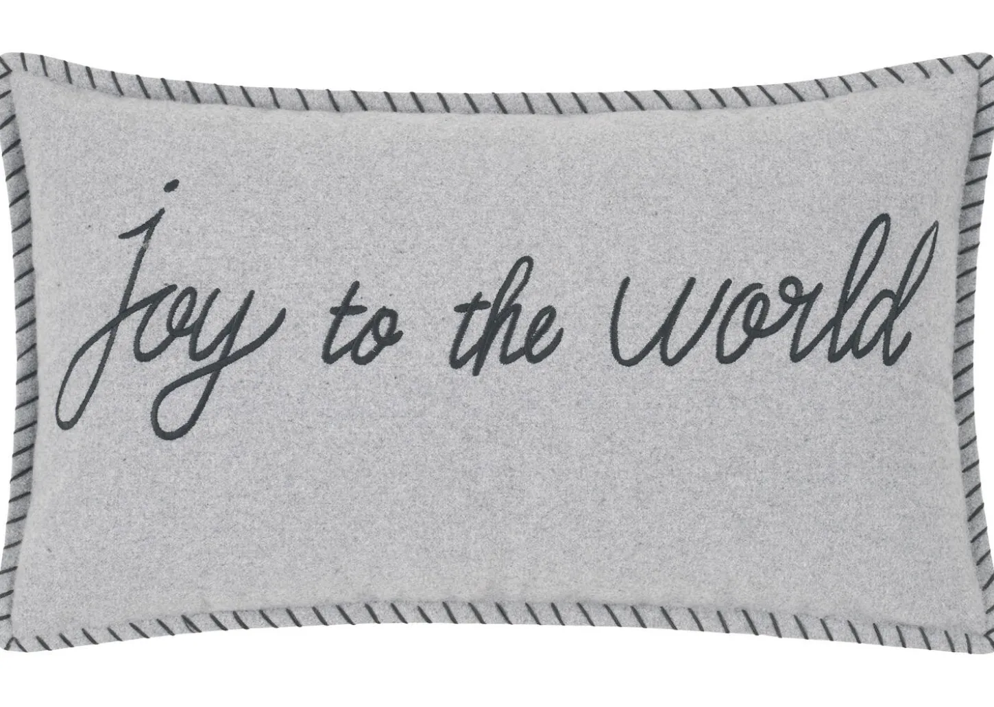 Joy Pillow 14x24 Light Grey