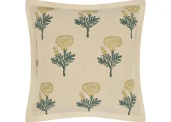 Kavi Floral Pillow 20x20 Ivory/Multi