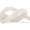 Knot Glass Decor Cream