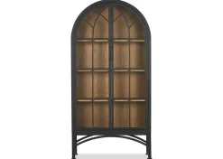 Lilibet Reclaimed Wood Cabinet -Mannor Black