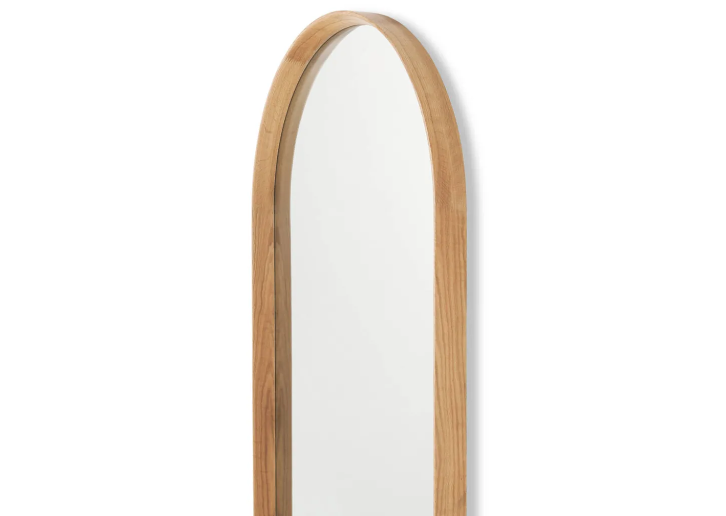 Magda Oak Leaner Mirror Arch