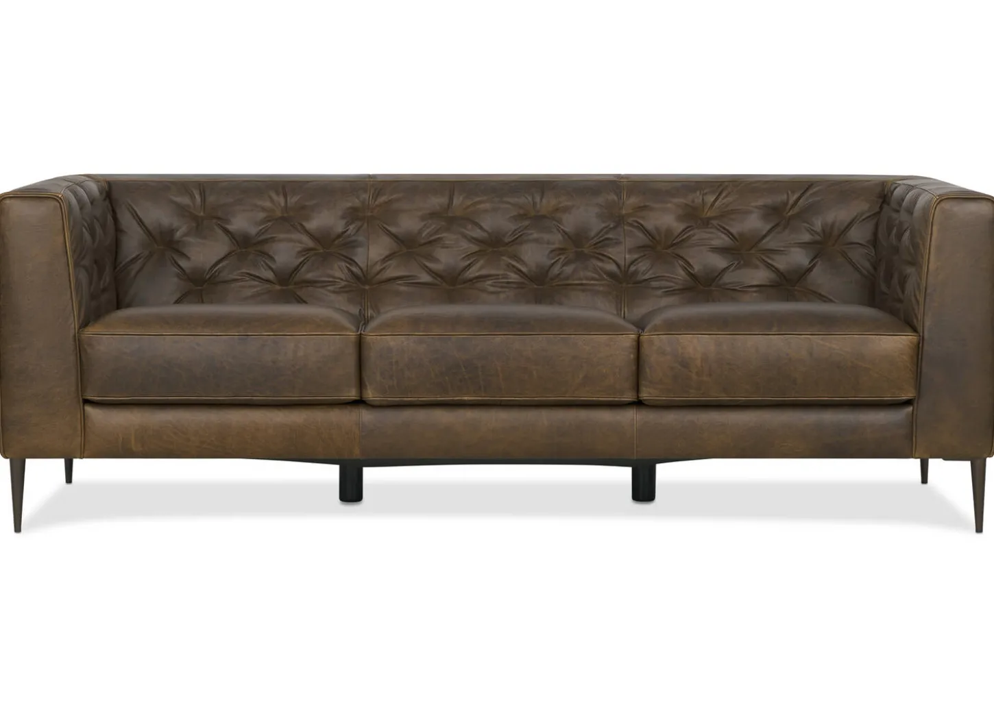Marcello Leather Sofa -Waco Tobacco