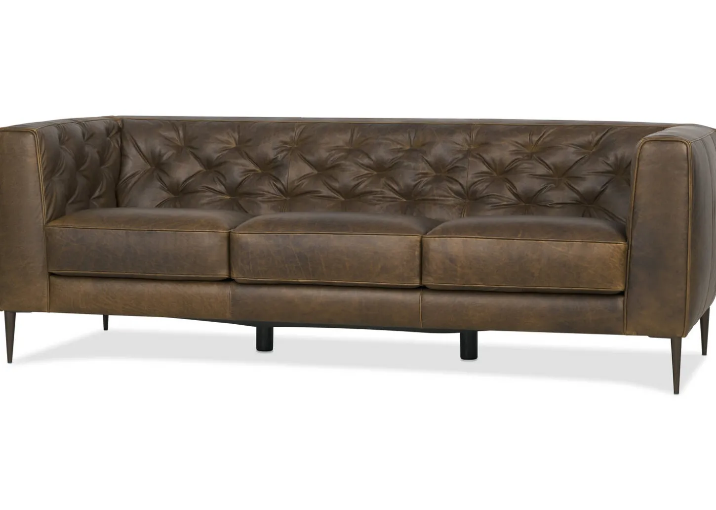 Marcello Leather Sofa -Waco Tobacco