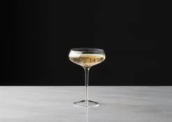 Maris Coupe Glass Clear/Amber