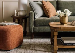 Merrin Round Side Table -Larke Brandy