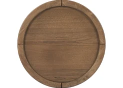 Merrin Round Side Table -Larke Brandy