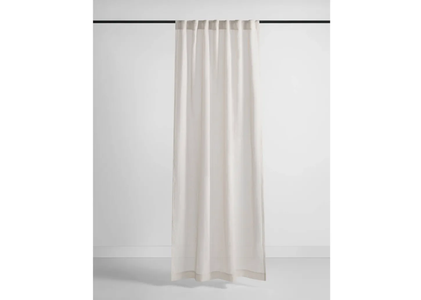 Misumi Sheer Curtain Panel 96" Oyster