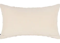 Monaro Cotton Pillow 14x24 Ivory/Black