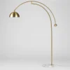 Muse Arc Floor Lamp Brass