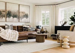 Nichols Wool Rug Grey/Ivory