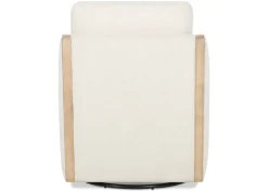 Olivia Swivel Armchair -Mel Ivory