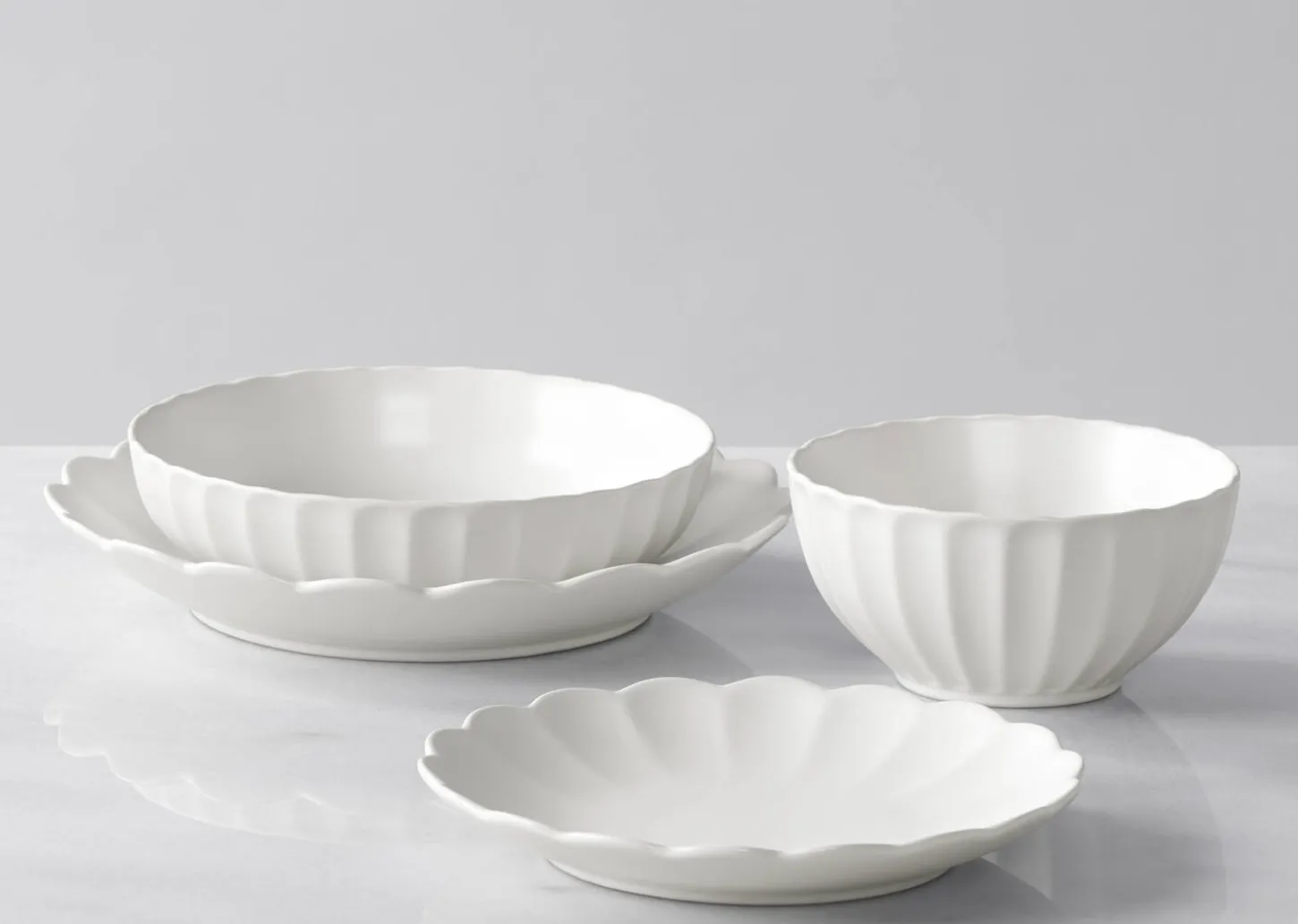 Pearse 16 piece Dish Set White
