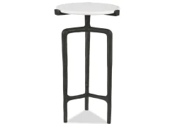 Rorik Recycled Metal Accent Table -Bronze