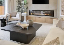 Rosamonde Square Coffee Table -Rhett Java