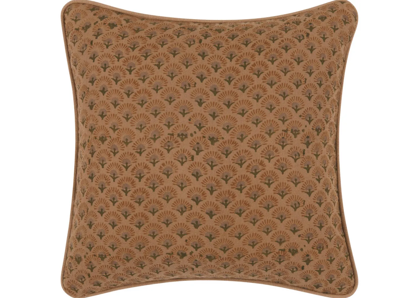 Ruhi Cotton Pillow 20x20 Rust
