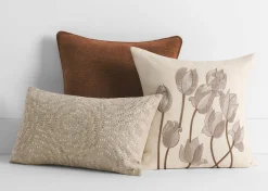 Rust Pillow Set