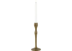 Ryah Candle Holder Antiqued Brass