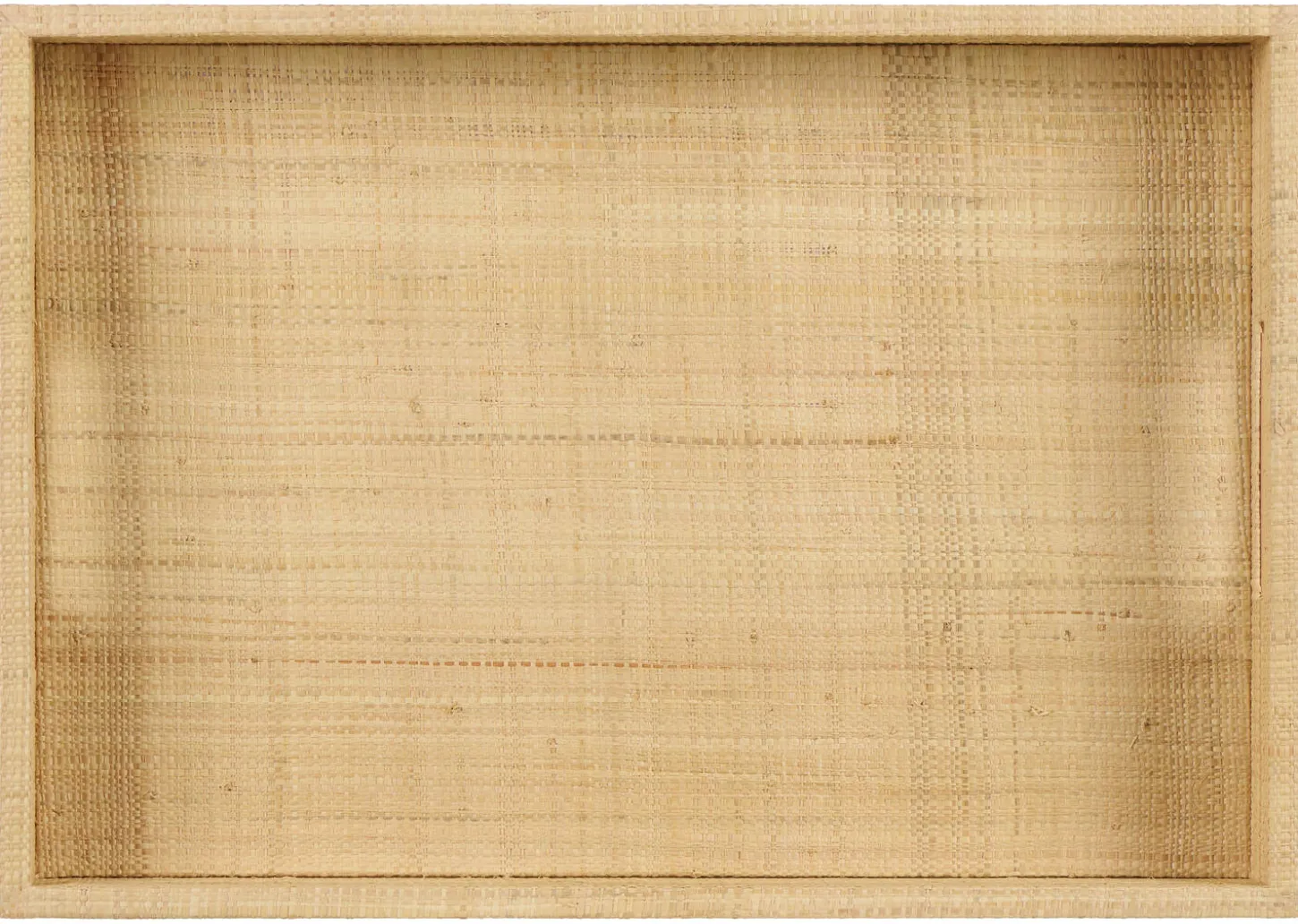 Silvana Raffia Tray Rectangular Natural