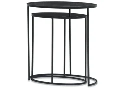 Tana Recycled Metal Nesting Table -Bronze