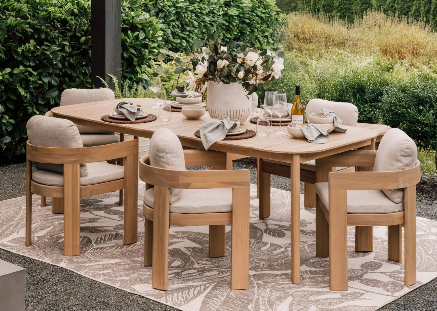 Tonga Outdoor Dining Chair -Elio Oyster
