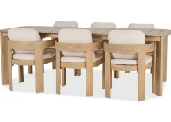Tonga Outdoor Dining Chair -Elio Oyster