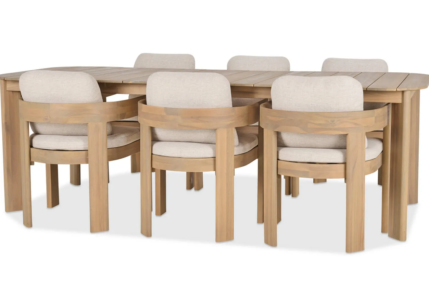 Tonga Outdoor Dining Chair -Elio Oyster