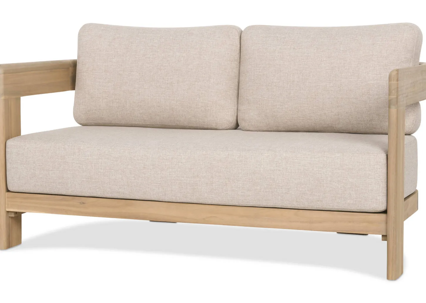Tonga Outdoor Loveseat -Elio Oyster