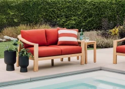 Tulum Outdoor Side Table -Natural