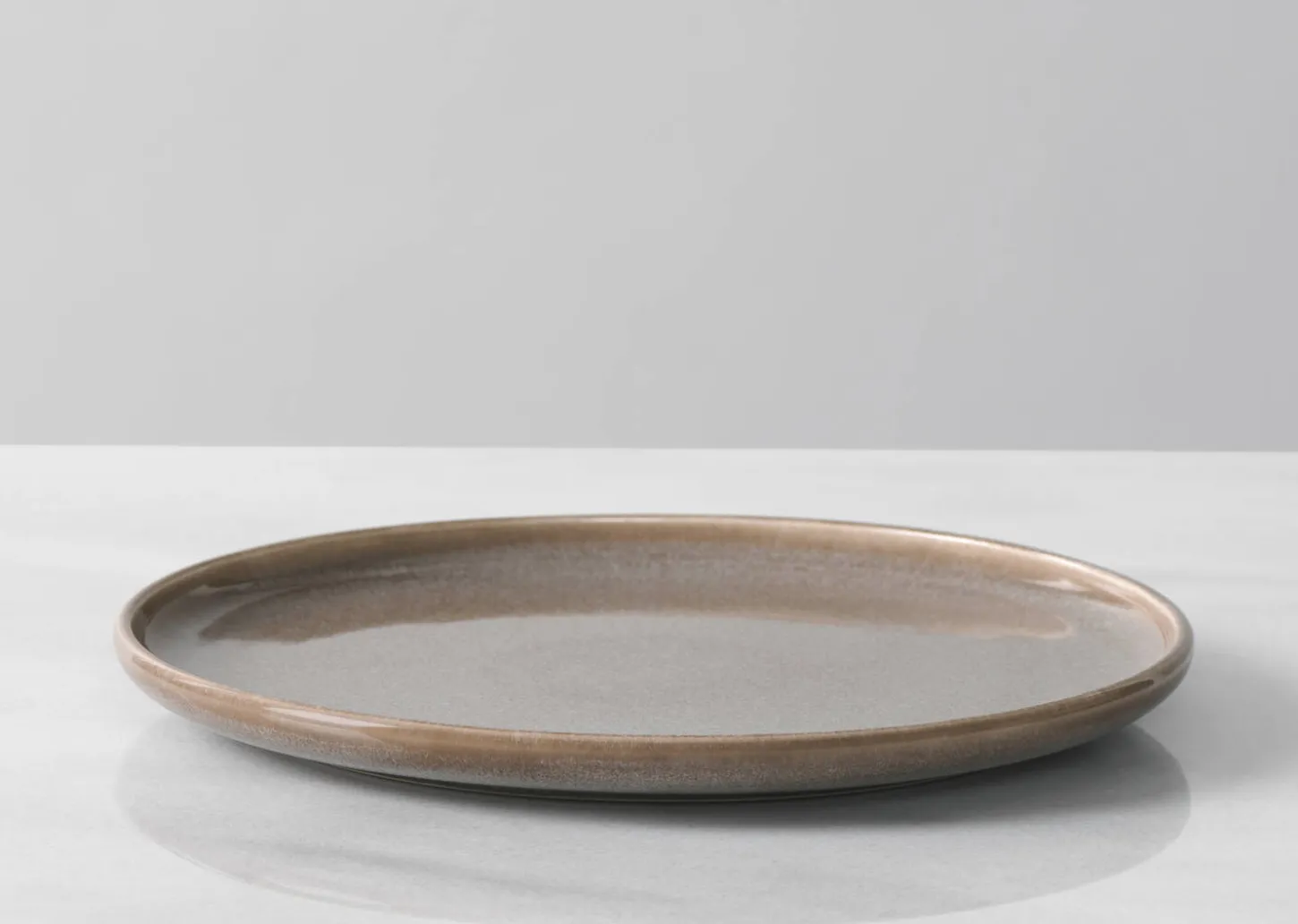 Tusket 16 piece Dish Set Brown