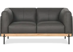 Vincent Leather Apartment Sofa -Kai Sedona