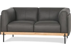 Vincent Leather Apartment Sofa -Kai Sedona