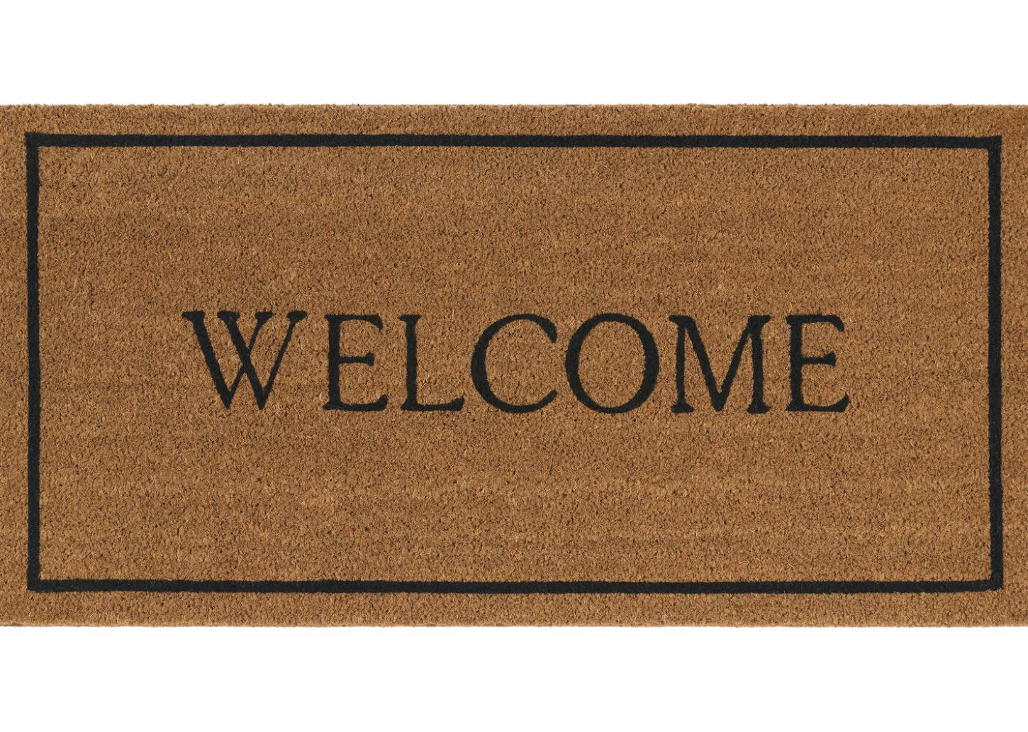 Warm Welcome Doormat Natural